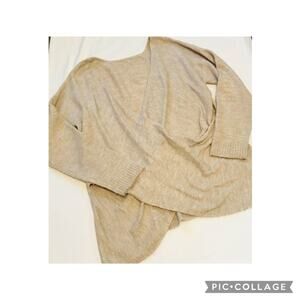 Pure/US Faux Wrap Cozy Sweater
